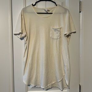 Urban Outfitters Off-White Short Sleeve Tee